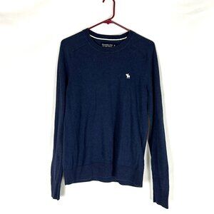 Abercrombie & Fitch Soft AF Sweater Cashmere Blend M Blue